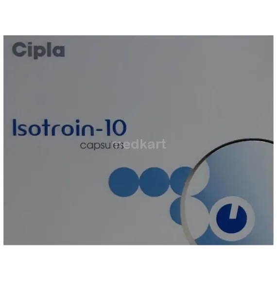 isotroin 10mg capsule 15's